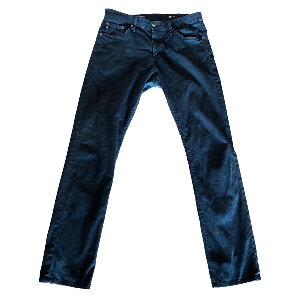 AG Everett Slim Straight Jeans 32x34 Navy Dark Wash
